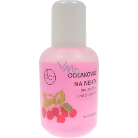 Dor nail polish remover wild strawberry without acetone with vitamin F 50 ml