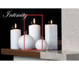Lima Marble Intimity scented candle white cylinder 60 x 120 mm 1 piece