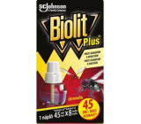 Biolit Plus Electric vaporizer with citronella scent against mosquitoes and flies replacement cartridge 45 nights 31 ml