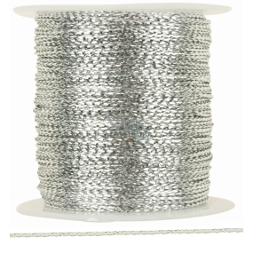 Silver decorative thread 20 m
