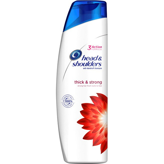 Head & Shoulders Thick & Strong anti-dandruff hair shampoo 250 ml