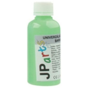 JP arts Universal acrylic paint glossy, glowing in the dark Neon green 50 g
