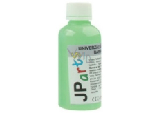 JP arts Universal acrylic paint glossy, glowing in the dark Neon green 50 g