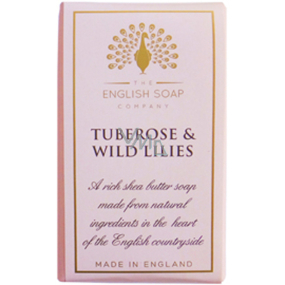 English Soap Rose & Wild Lily Natural Perfumed Soap with Shea Butter 200 g