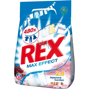 Rex Max Effect Japanese Garden washing powder 20 doses of 1.4 kg