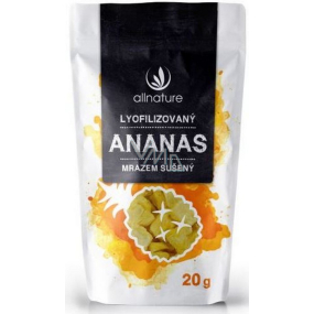 Allnature Pineapple freeze-dried pieces of 20 g