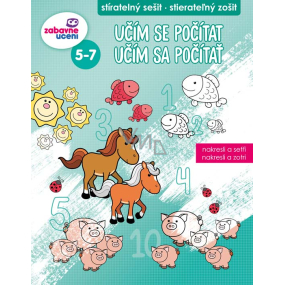 Ditipo Erasable Workbook Learning to Count Ages 5-7 16 pages 215 x 275 mm