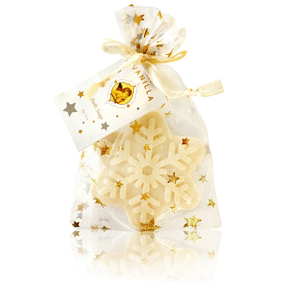 My Gift soap Flake with the scent of vanilla in organza 35 g