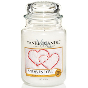 Yankee Candle Snow in Love - Snow in love scented candle Classic large glass 623 g