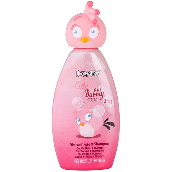 Angry Birds Cute & Bubbly Stella 2in1 baby shower gel and shampoo 300 ml