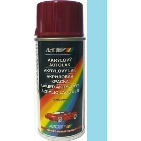 Motip Škoda Acrylic car paint spray SD 4085 Light blue 150 ml