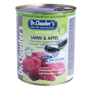 Dr. Clauders Lamb with apple complete super premium dog food 800 g
