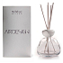 Millefiori Milano Air Design Diffuser marble top white Clear glass