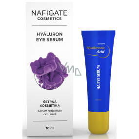 Nafigate Cosmetics Hyaluron Eye Serum eye serum brightens and strengthens the eye area 10 ml