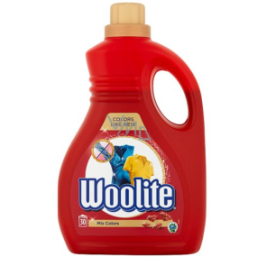 Woolite Mix Color washing gel for colored laundry maintains the color intensity of 30 doses of 1.8 l