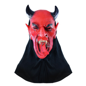 Devil mask with tongue