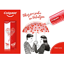 Colgate Dare To Love red toothpaste contains cooling soluble crystals in the shape of a heart 98 ml