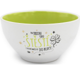 Nekupto Gift Center Ceramic Bowl For Happiness 13 x 6.5 cm