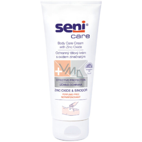 Seni Care Protective body cream with zinc oxide protects against inflammatory conditions, sores, bedsores, accelerates regeneration 200 ml