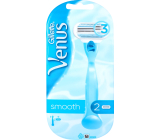 Gillette Venus Smooth shaver + replacement heads 2 pieces for women