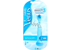 Gillette Venus Smooth shaver + replacement heads 2 pieces for women