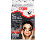 Beauty Formulas Charcoal gel eye tapes with activated carbon and vitamin C 6 pairs