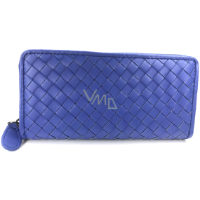 Marina De Bourbon Blue wallet for women 19 x 9.7 x 3 cm