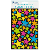 Hologram stickers Stars 21 x 14 cm