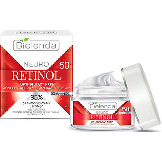 Bielenda Neuro Retinol 50+ Lifting Face Cream Day/Night 50 ml