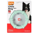 Karlie Flamingo Circle dog toy nylon chew toy with mint flavour 7,5 cm