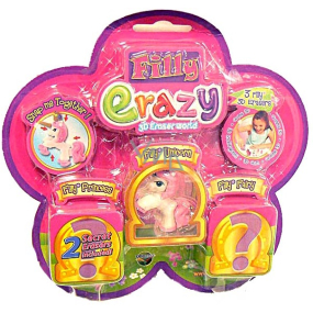 Filly Erazy 3D Rubber Horses 3 figures, recommended age 3+