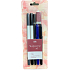 Albi Calligraphy set eraser 1 piece + pencil 1 piece + calligraphy pen 2 pieces + marker 2 pieces