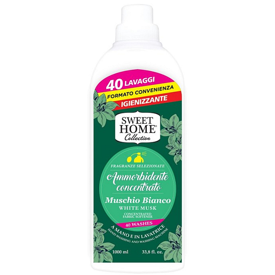Sweet Home White Musk - White moss concentrated fabric softener 40 doses 1 l