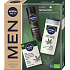 Nivea Men Hemp Sensation Sensitive Pro aftershave balm with hemp 100 ml + Deep Black Carbon Amazonia antiperspirant spray 150 ml + Sensitive Pro Ultra-Calming shower gel 250 ml, cosmetic set for men