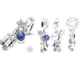 Charm Sterling silver 925 Astronaut in the galaxy, pendant bracelet interests