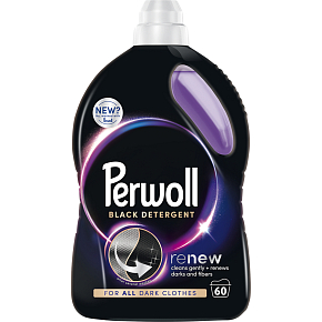 Perwoll washing gel Renew Black for dark and black, 60 washes, 3000 ml