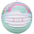 Cloud lantern with rainbow 23 cm