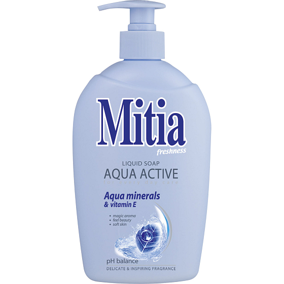 Mitia Aqua Active Liquid Soap, 500 ml