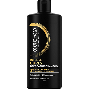 Syoss Curls & Waves shampoo for wavy and curly hair, 440 ml