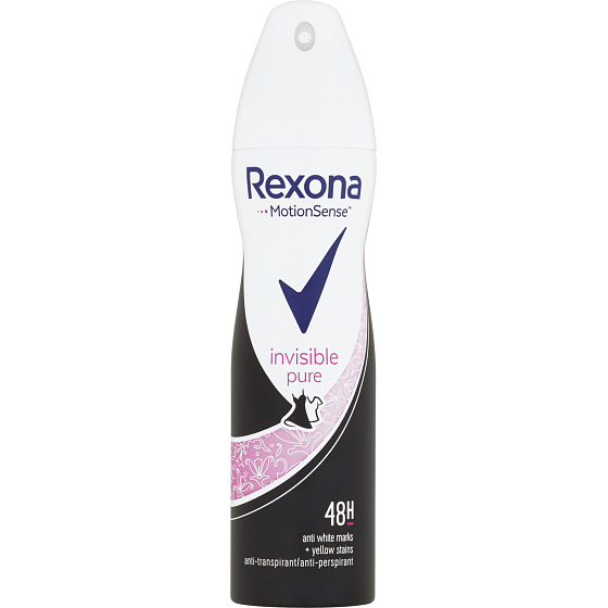 Rexona antiperspirant Invisible Pure, 150 ml