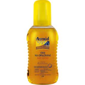Astrid Sun F10 Beta-carotene suntan oil spray 200 ml