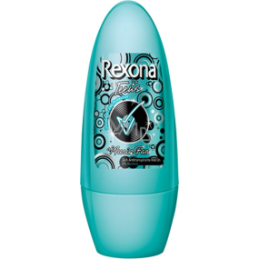 Rexona Fun Music ball antiperspirant deodorant roll-on for women 50 ml