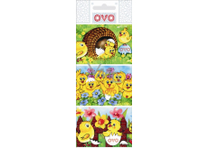Ovo Egg foil Chickens 1 package = 9 pictures (shrinking shirt)