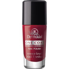 Dermacol One Coat Extreme Coverage Nail Polish nail polish 120 10 ml