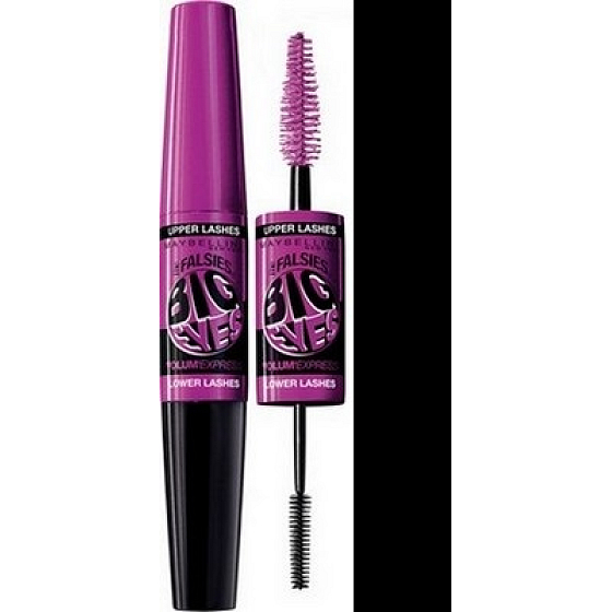 Maybelline Big Eyes Volume Express mascara black 5.1 + 4.6 ml