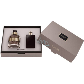 Valentino Uomo eau de toilette 50 ml + shower gel 100 ml, gift set