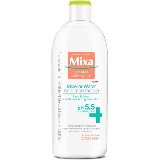Mixa Anti-Imperfection Micellar Water for Mattifying Skin 400 ml