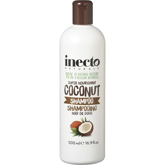 Inecto Naturals Coconut with Pure Coconut Oil Hair Shampoo 500 ml
