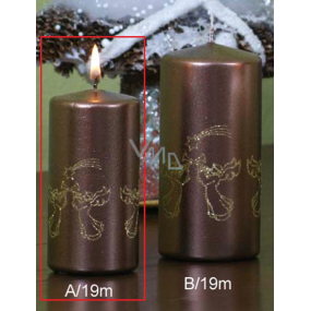 Lima Angels Trumpet Candle Brown Cylinder 50 x 100 mm 1 Piece