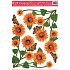 Window foil without glue corner sunflower 37 x 26 cm